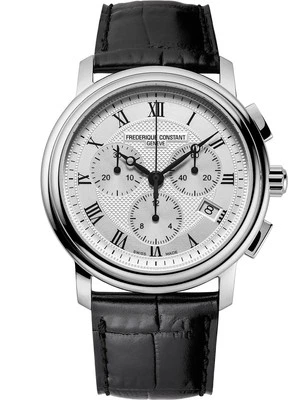 Frederique Constant FC-292MC4P6 Orologio Uomo Classico Cronografo 40mm 6ATM - Immagine 1 di 4