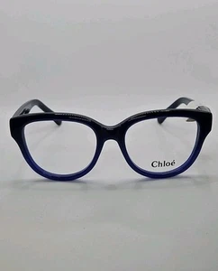 Monturas de gafas Chloe CH 02430 azul 51-17-140 hechas en Italia - Imagen 1 de 6