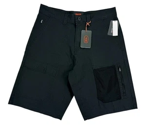 Bass Outdoor Mens Explorer Cargo 11" Shorts Black 34 - Picture 1 of 6