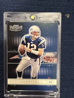 2001 Playoff Preferred - Tom Brady #33 - Image 1 of 2