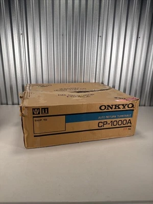 Tocadiscos semiautomático Onkyo CP-1000A transmisión por correa - ¡Funciona! Foto 1 de 4