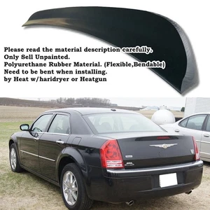 SpX Duckbill 450F Rear Trunk Spoiler Wing Fits 2005~2010 Chrysler 300 300C Sedan - Picture 1 of 9