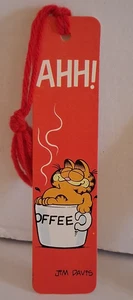 Vintage 1978 Garfield Aww! Coffee Bookmark Jim Davis Fat Cat Mug - Picture 1 of 4