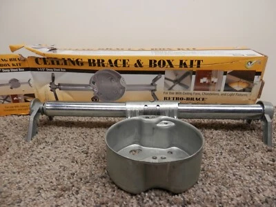 Raco Incorporated 936 Old Work Ceiling Fan Brace,No 936,  Screws Missing - Изображение 1 из 2