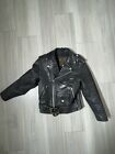 Vintage Genuine Leather By Manzoor Childs (small) Motorcycle Jacket