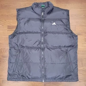 Mens EMS Eastern Mountain Sports Goose Down Black Puffer Vest Size XL 1021028 - Picture 1 of 10