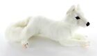 Hansa White Snow Arctic Fox 6088 Plush Soft Toy Teddy Gift For Wildlife Lovers
