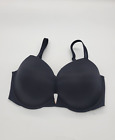 Victoria's Secret Black  Adjustable Underwire Push Up Bra Sz 34Ddd