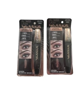 Flower Lash Warrior Mascara VM3 FIERCE BROWN X2 NEW - Picture 1 of 2