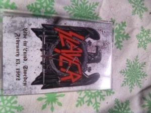SLAYER/LIVE IN SWEDEN Amazing Sound Cassette Tape MINT. - Picture 1 of 5