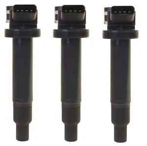 Set of 3 Denso Direct Ignition Coils for Toyota 4Runner Tacoma 3.4L V6 5VZ-FE - Picture 1 of 1