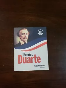 Ideario de Duarte by Vetilio Alfau Duran New Republica Dominica Bolsillo Spanish - Picture 1 of 2