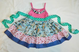 Girls size 2T Dress Beach Theme K Pea - Picture 1 of 5