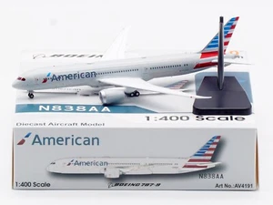 Aviation 1:400 American Airlines Boeing 787-9 Druckgussflugzeug Jet Modell N838AA - Bild 1 von 18