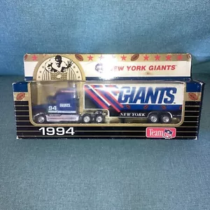 1994 NEW YORK GIANTS FORD AEROMAX TRAILER MATCHBOX/WHITE ROSE - Picture 1 of 4