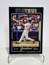 2005 Topps Black #408 Hideki Matsui /54 New York Yankees