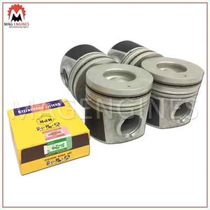 PISTON & RING SET ISUZU 4JK1-TC FOR TRF TRF/S TFS PICKUP 3.0LTR DIESEL 2003-15 - Picture 1 of 5