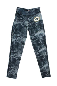 Green Bay Packers Big Girls Sublimated Leggings, Large (14) - Picture 1 of 1