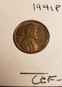 1941 P LINCOLN PENNY DI GRANO A SCELTA OTTIME CONDIZIONI - Foto 1 di 3