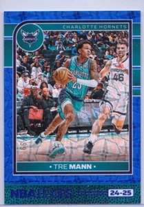 2024-25 NBA Hoops Blue Scope #171 Tre Mann - 80/99 - Charlotte Hornets - Picture 1 of 2