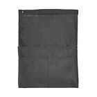 MUJI Nylon mesh bag-in-bag pouch A4 gray black from Japan