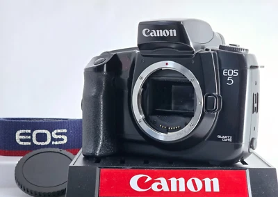 🌸[Near MINT] Canon EOS 5 QD A2 A2E AF 35mm Film Camera Body Only From Japan - Image 1 of 4