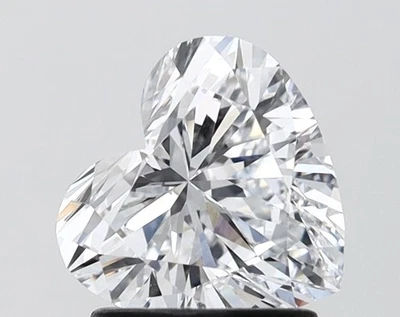 1.44ct E Colour VVS2 EX/EX Heart Lab-grown Loose Diamond IGI Certified - Image 1 of 4