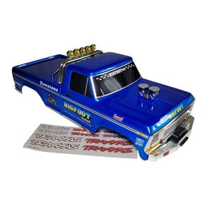 Fits Traxxas Bigfoot Blue Clipless Body Bumper Roll Bar & Mount Stampede 2wd XL5 - Picture 1 of 1