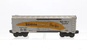 Coche de carga Lionel 6464-100 vintage O Western Pacific - tipo IV con pluma naranja larga - Imagen 1 de 9