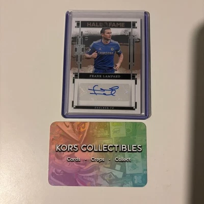 Chelsea FRANK LAMPARD AUTO 15/49 - 2024/25 PANINI IMPECCABLE HALL OF FAME SIGNED - Image 1 of 2