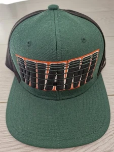 Mitchell & Ness NCAA Miami Hurricanes Adjustable Baseball Cap BNWOT - Picture 1 of 9