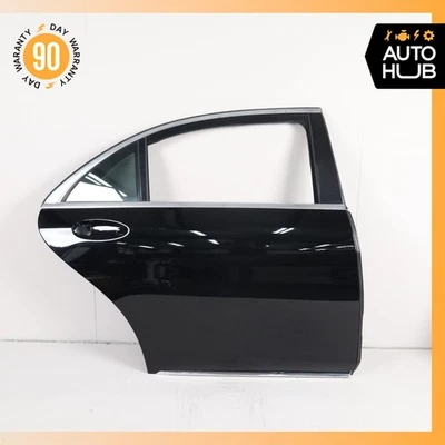 Porta traseira direita 14-20 Mercedes W222 S550 S63 AMG S600 preta fabricante de equipamento original - Imagem 1 de 4