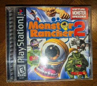 Monster Rancher 2 para PlayStation 1 CIB con manual probado funcionando Foto 1 de 3