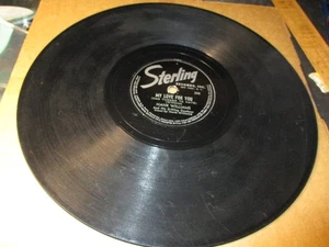 HANK WILLIAMS - My Love For You/I Don't Care Orig. 1947 STERLING 78 RPM H13 HW - Imagen 1 de 6