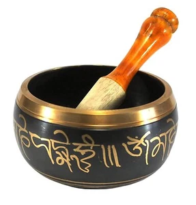 Tibetisch Buddhistische Gesangsschale Meditation Klangschale Striker Stick Yoga Heilung - Bild 1 von 5