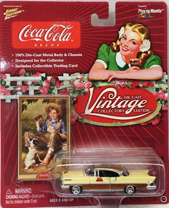 COCA~COLA 1957 '57 LINCOLN PREMIERE - BOY, COKE BOTTLE, SANDWICH and HIS DOG - Picture 1 of 8