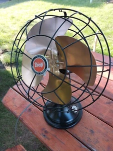 VINTAGE DIEHL OSZILLIERENDER FÄCHER 1950ERer - Bild 1 von 3