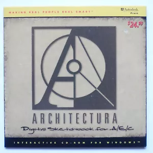 Autodesk Press Architectura Digital Sketchbook for A/E/C for Windows SEALED 1996 - Picture 1 of 2