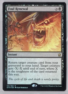 1x Foul Renewal *Foil* - Dragons of Tarkir - Near Mint - Bild 1 von 1
