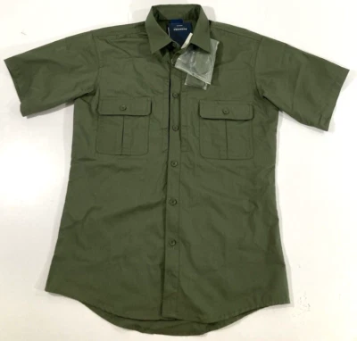 NEW PROPPER MENS SMALL REG F5350 KINETIC SHORT SLEEVE SHIRT F5350 OLIVE SMALL - Image 1 of 2