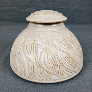 Vintage California Studio Kunstkeramik Gefäß Vase organisches Muster Don Jennings - Bild 1 von 12