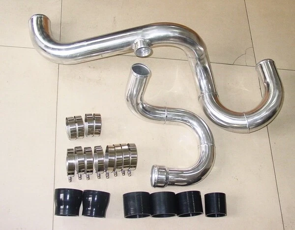 KIT DE TUBOS INTERCOOLER FMIC 92-2000 CIVIC EG EK INTEGRA Si SWAP B18 B16 D16 2 piezas Foto 1 de 4