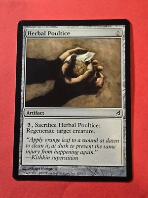 2007 Magic The Gathering Lorwyn #257 Herbal Poultice, Artifact, C, NF, cd3 - Image 1 of 3