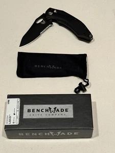 Benchmade 808SBK Loco G10 Axis Lock S30V Folding Pocket Knife Serrated Black - Picture 1 of 4