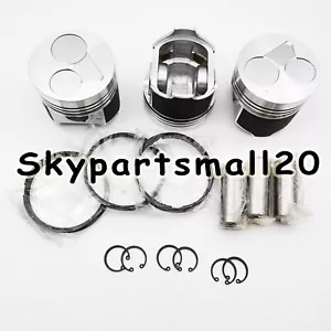 NEW STD 19077-21110 Cylinder Piston& Piston Ring&Pin Kit for Kubota D1803 D1703 - Picture 1 of 1