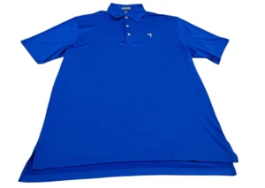 Peter Millar SUMMER COMFORT Polo Shirt Performance Golf Blue Men's XL Nice. - Picture 1 of 8