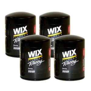 Wix Racing Set of 4 Engine Motor Oil Filters For Ford IC LR Nissan Toyota Volvo - Picture 1 of 1