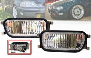 Faro antiniebla intersección parachoques delantero transparente Honda Prelude Accord EG6 CD5 BB4 BB6 - Imagen 1 de 1