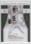 2021 National Treasures Treasured Moments Holo Silver /25 Zach Wilson Rookie RC