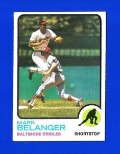 1973 Topps SET BREAK #253 MARK BELANGER VG+/EX BALTIMORE ORIOLES (SB2) - Bild 1 von 2